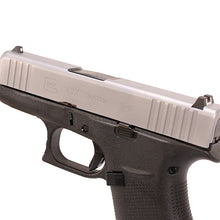 Load image into Gallery viewer, Glk 43x Silver Slide 9mm Fixed Sghts 10rd