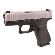 Load image into Gallery viewer, Glk 43x Silver Slide 9mm Night Sghts 10rd