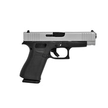 Load image into Gallery viewer, Glk 48 Silver Slide 9mm Fixed Sights 10rd