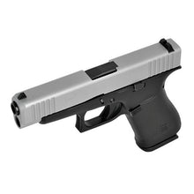 Load image into Gallery viewer, Glk 48 Silver Slide 9mm Fixed Sights 10rd
