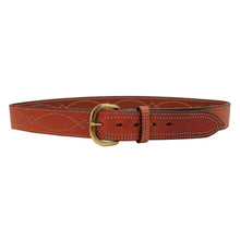 Load image into Gallery viewer, B9 Fancy Stitched Belt Tan  40"