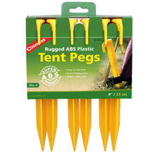 Load image into Gallery viewer, 9" Abs Tent Pegs -- Pkg Of 6