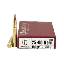 Load image into Gallery viewer, 25-06 Rem 100gr Partitn (per 20)