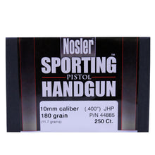 Load image into Gallery viewer, 10mm 180gr Jhp (250 Ct)