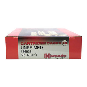 -500 Nitro Unprimed Brass -20