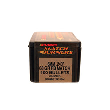 Load image into Gallery viewer, 24313 6mm .243" 68gr Fb Match -100