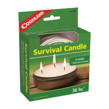 Load image into Gallery viewer, Emergency 36-hr Survival Candle