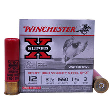 Load image into Gallery viewer, 12ga 3.5"3sh 1-3-8oz Supx Swf -25