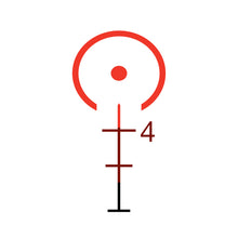 Load image into Gallery viewer, 3x30 High Red Horseshoe-dot.223; Ta60