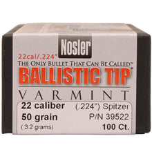 Load image into Gallery viewer, 22 Cal 50gr Ballistictip (100 Ct)