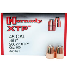 Load image into Gallery viewer, 45 Cal .451 200gr Hp-xtp -100