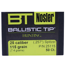 Load image into Gallery viewer, 25 Cal 115gr Ballistictip (50 Ct)
