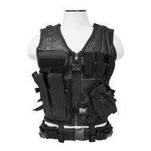 Load image into Gallery viewer, Tactical Vest-black Xl-xxl+
