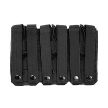 Load image into Gallery viewer, Ar Triple Mag Pouch-black