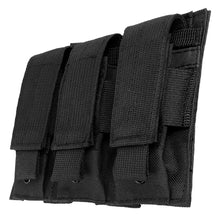 Load image into Gallery viewer, Triple Pistol Mag Pouch-black
