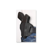 Load image into Gallery viewer, Lg Blk Molded Leather Slide Lgfrauto
