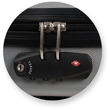 Load image into Gallery viewer, 9"x12"x5" Grey Dblpstlcase Tsa Combolock