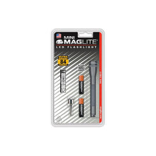 Load image into Gallery viewer, Mini Maglite 2aaa Led Blister Gray
